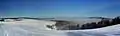 Blick über die Skipiste Richtung Zinnwald