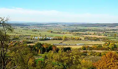 Kohlenberg, Ziegenhelle, Bollerberghalblinks die Radenhäuser Lache