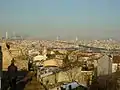 Blick auf das heutige Istanbul von der Landmauer aus gesehen