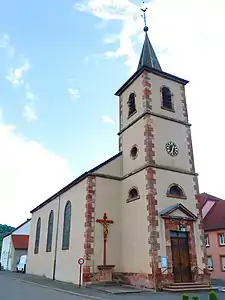 Kirche Saint-Eustache im Ortsteil Blies-Schweyen