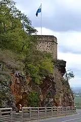 Lage unterhalb der Burg