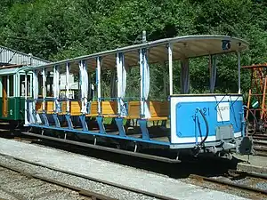 C2 21 Giardiniera 2011 bei der Museumsbahn Blonay–Chamby