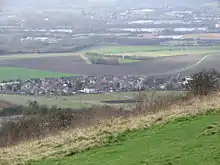 Burham von Blue Bell Hill aus gesehen