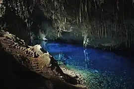 Der Blausee (Lago Azul) in Bonito