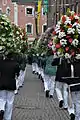 Blumenkorso mit Blumenhörnern