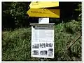 Bockerlbahnweg-Hinweistafeln am Spitzingsattel