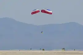 Landung auf der White Sands Missile Range