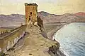 Konsulturm in Sudak. 1903. Bildergalerie in Feodossija