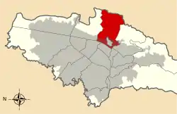 Lage von Santa Fe