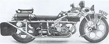 Das Modell „Langtourer“ mit 600&nbsp;cm³ von 1928