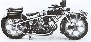 Das Modell „Tourer“ mit 600&nbsp;cm³ von 1927