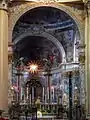Der Hochaltar der Kirche