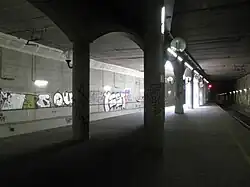 Der Bahnsteig