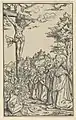 Exlibris mit Christoph Scheurl und seinen Söhnen, Lucas Cranach der Jüngere