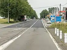 Französisch-belgischer Grenzübergang