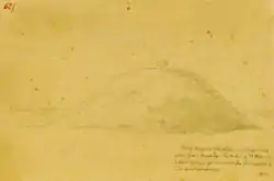Zeichnung des Bornhöck von August Stapel, 1843