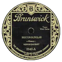 Boston Burglar, 1925