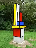 Lightskulptur Walter Dexel (2008 aufgestellt)