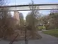 Unterquerung der Bahnstrecke Backnang–Ludwigsburg