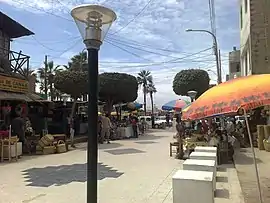 Boulevard in Chincha Alta