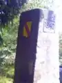 Grenzstein von der badischen Seite