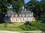 Westfassade des Herrenhauses
