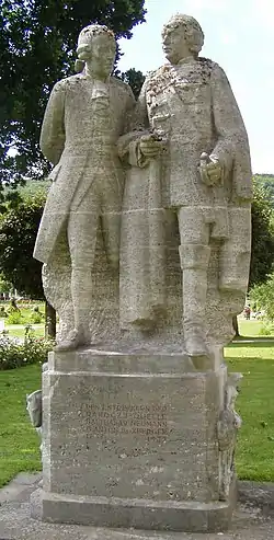 Boxberger-Neumann-Denkmal (1938) von Fried Heuler in Bad Kissingen