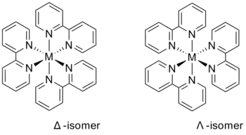Enantiomere der Bipyridinkomplexe