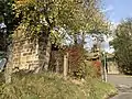 Brückenpfeiler am Bahnhof Reichenbach (Vogtl) Ost (2017)