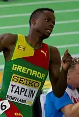 Bralon Taplin – ausgeschieden als Achter in 46,27&nbsp;s