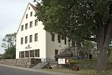 Brand-Erbisdorf: Huthaus der Einigkeit Fundgrube (erbaut 1837) am Hörnig-Schacht