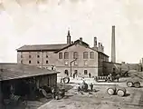 Die Brauerei um 1900