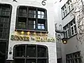 Detailansicht der Außenfassade