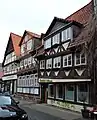 2011: Nordseite des Ensembles Ackerhof&nbsp;2 (von Langedammstraße aus)