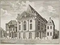 Das Paulinerkloster als Zeughaus im 18. Jahrhundert,