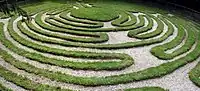 „Mizmaze“, christliches Muster, 11 Umgänge