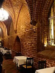 Gäststätte im Refektorium