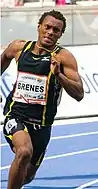 Nery Brenes wurde Vierter in seinem Halbfinale und schied damit&nbsp;aus