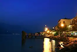 Brenzone bei Nacht
