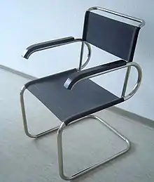 Stahlrohrstuhl (von Marcel Breuer)