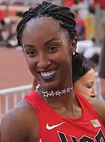 Brianna McNeal, frühere Brianna Rollins – disqualifiziert wegen&nbsp;Fehlstarts