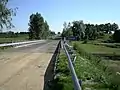 Brücke über Grenzfluss Vadakste 56.38815822.555447 Dez. 2007