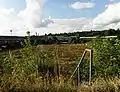 Blick auf das Spielfeld im September 2013