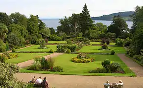 Der Walled Garden, Ansicht von Nordwesten