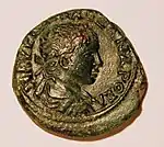 Bronzemünze aus Nicea, z.&nbsp;Zt. Kaiser Alexander Severus