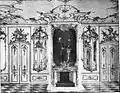 Bronzesaal mit Gemälde von Louis de Silvestre: Friedrich Wilhelm&nbsp;I. und August&nbsp;II. im Jahre 1729