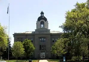 Brookings County Courthouse in Brookings, seit 1976 im NRHP gelistet