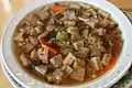 Klassische Brotsuppe mit Mischbrot
