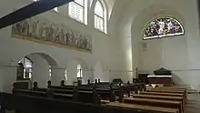 Auferstehungskirche in Velká Ves, Innenraum