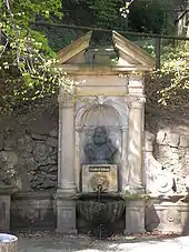 Denkmal zu Ehren Hofmanns in Ilmenau